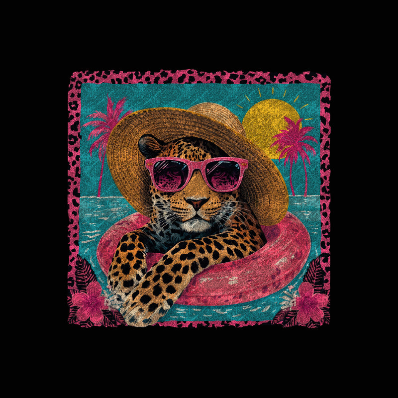 Sun-Kissed Jaguar - DTF Transfer