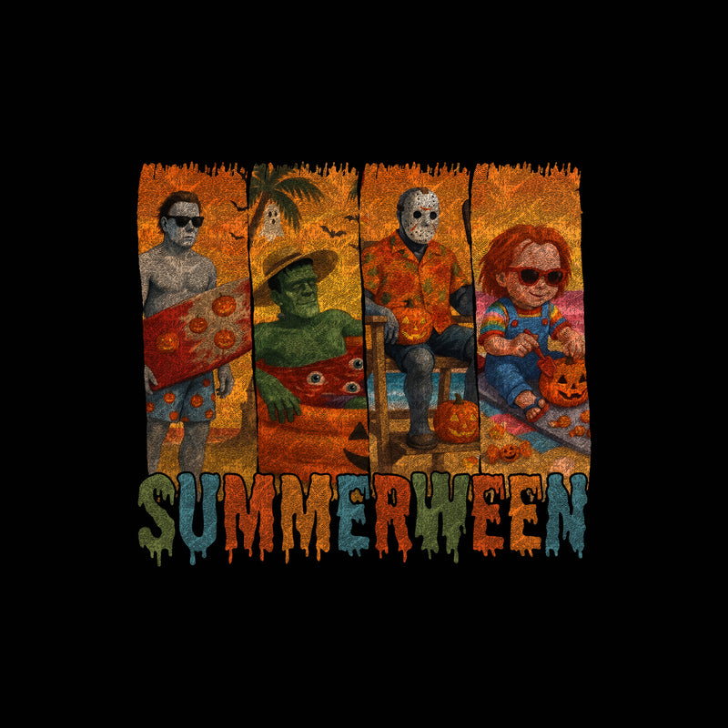Summerween Horror Slasher Panels - DTF Transfer