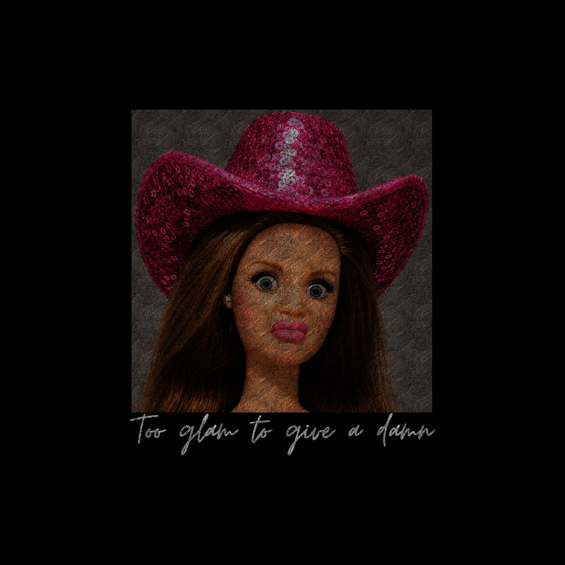 Too Glam To Give A Damn Doll - DTF Transfer