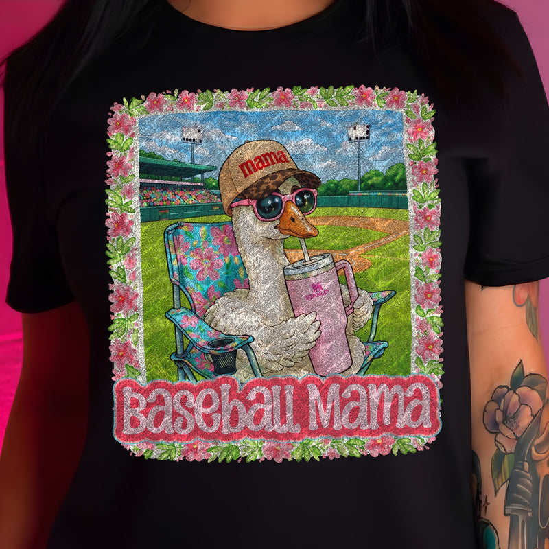 Main Character Baseball Mama - DTF Transfer