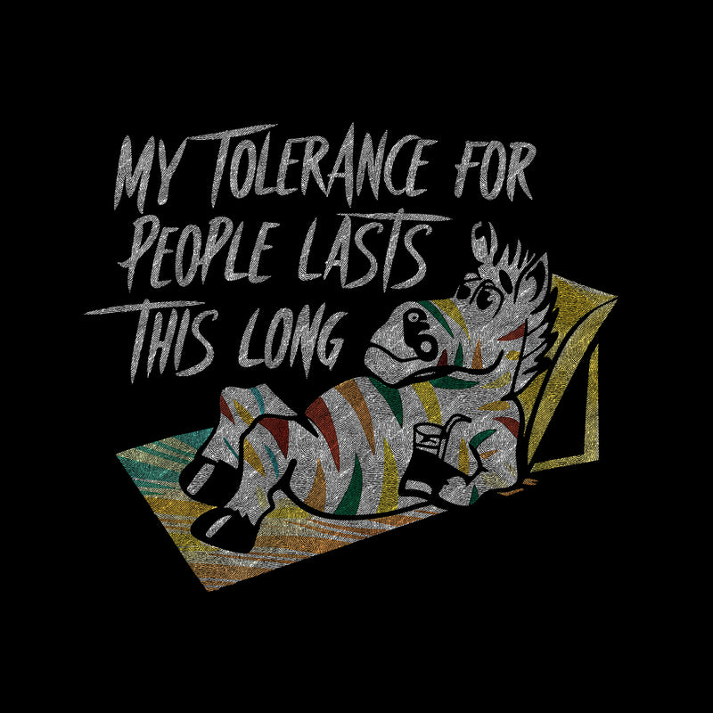 Zero Tolerance Zebra - DTF Transfer