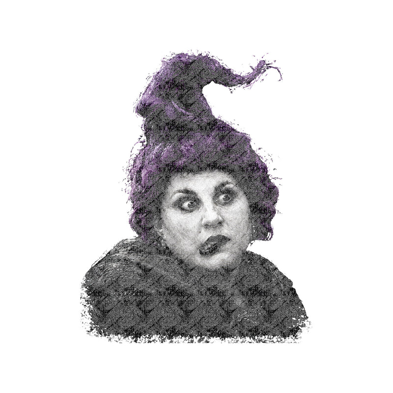 Faux Painted Mary Sanderson - DTF Transfer