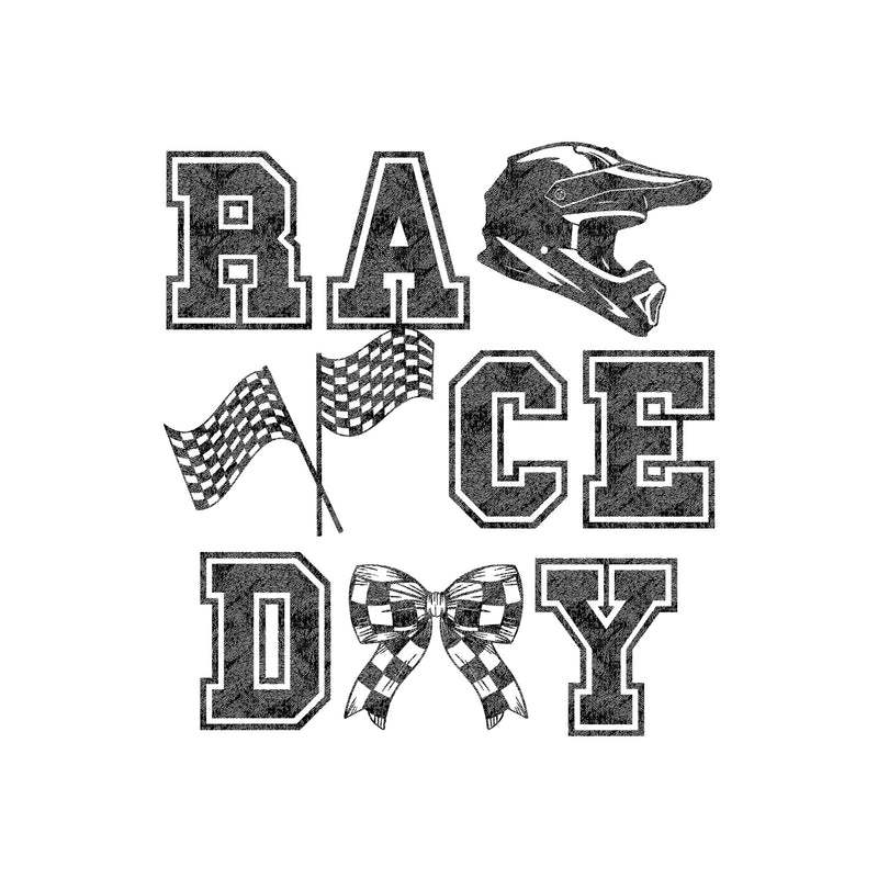 Race Day Coquette Motocross - DTF Transfer
