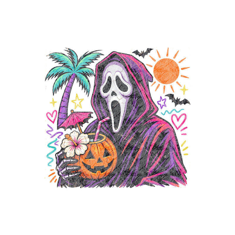 Ghostface On Vacation - DTF Transfer
