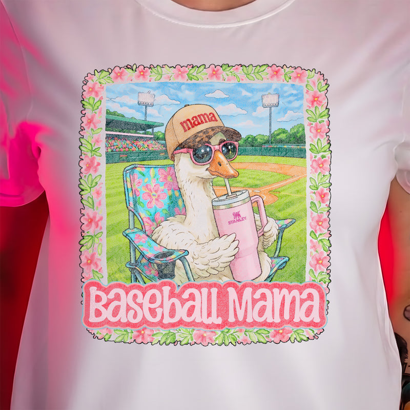 Main Character Baseball Mama - DTF Transfer