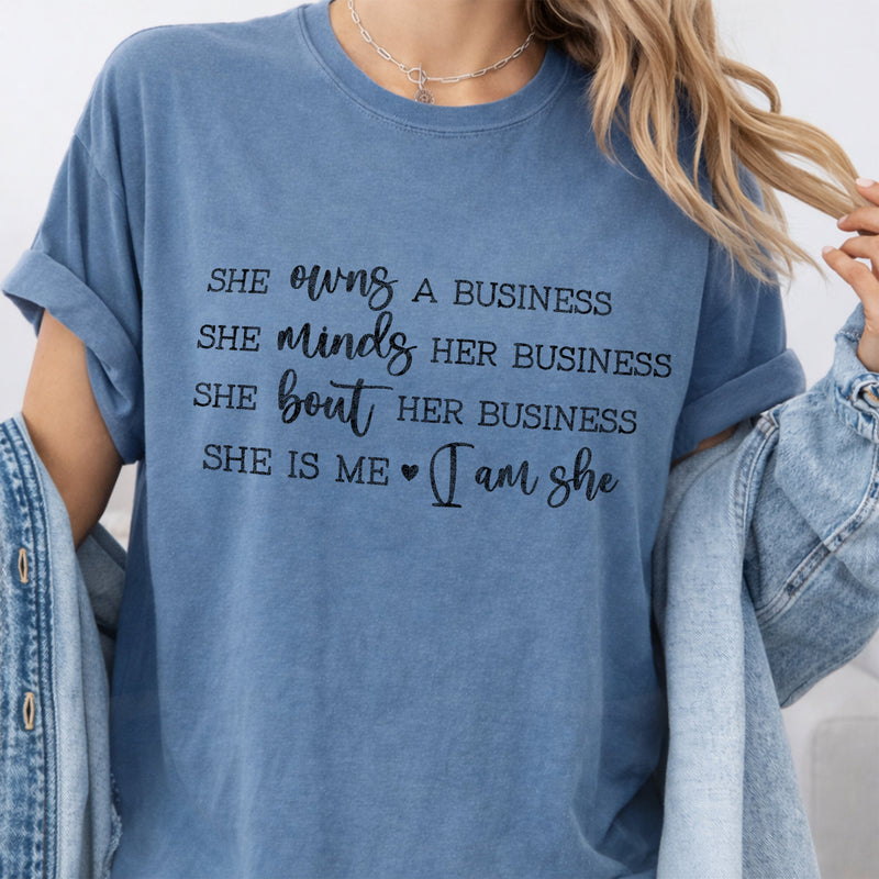 She Is Me - Small Business Owner - DTF Transfer