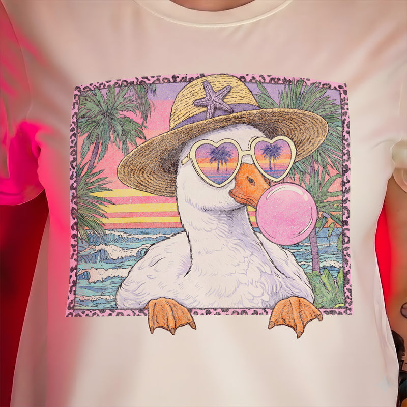 Tropical Duck - DTF Transfer
