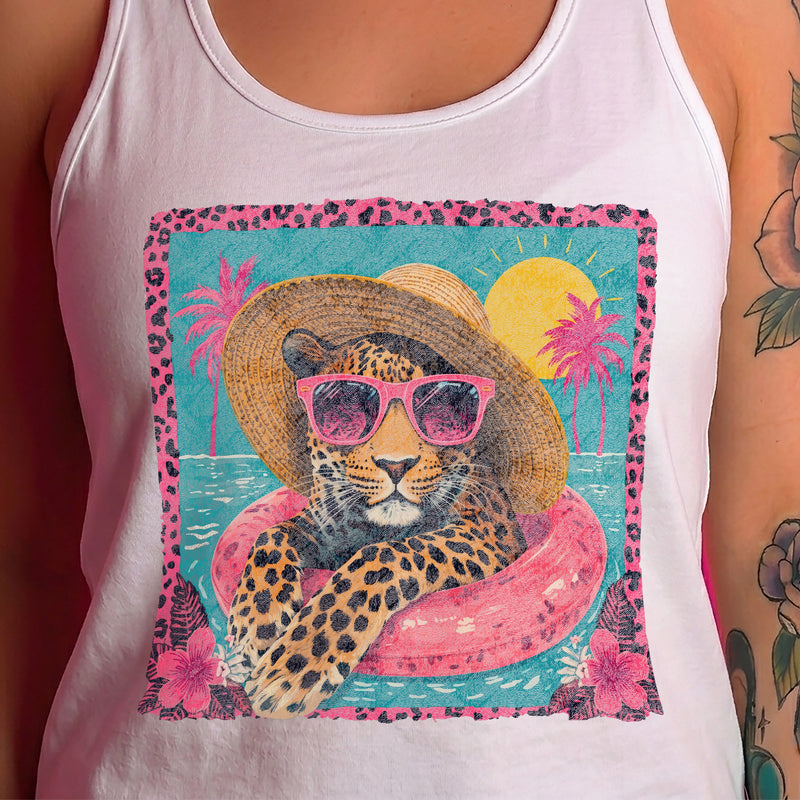 Sun-Kissed Jaguar - DTF Transfer