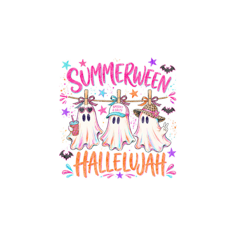 Summerween Hallelujah Spooky Beach - DTF Transfer