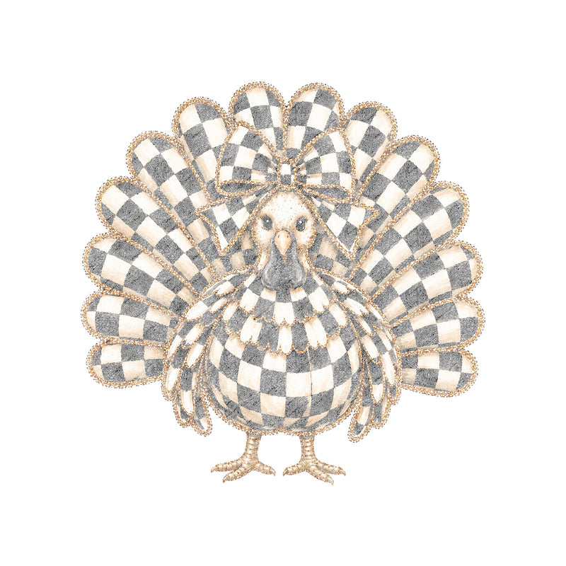 Checkered Preppy Turkey - DTF Transfer