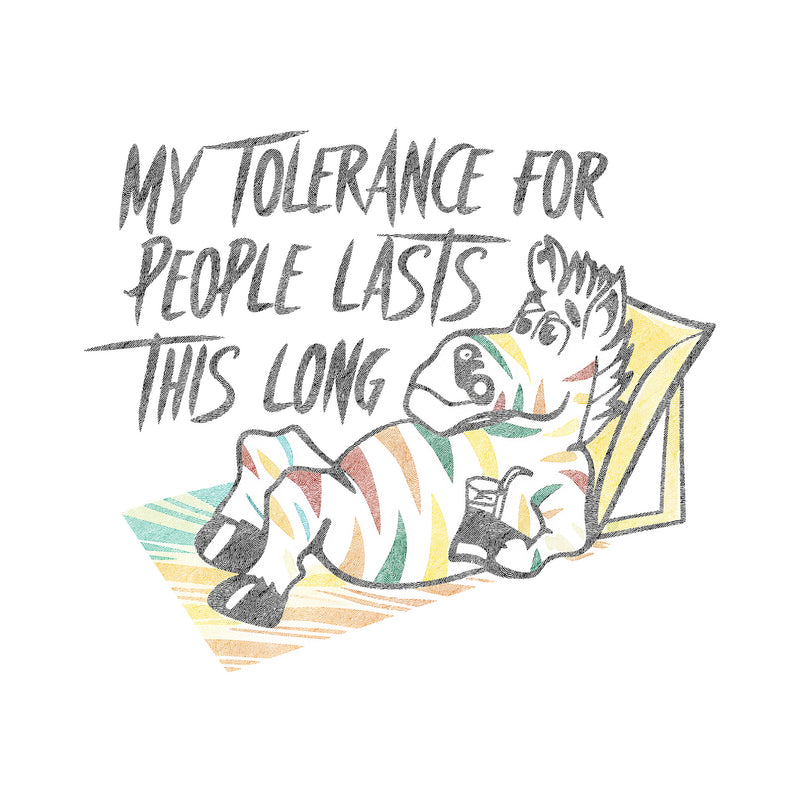 Zero Tolerance Zebra - DTF Transfer