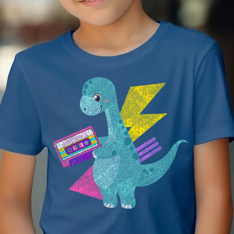The Cassette Saur - DTF Transfer
