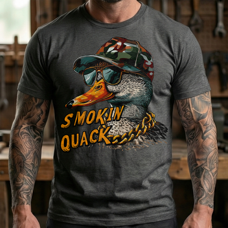 The Notorious D.U.C.K.: Smokin' Quack Edition - DTF Transfer