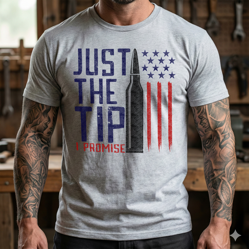 The Ballistic Pledge: Just The Tip Edition - DTF Transfer