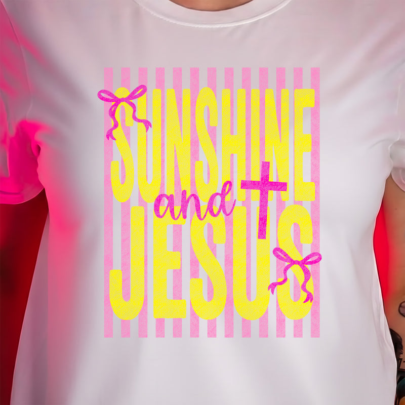 Sunshine & Jesus - DTF Transfer