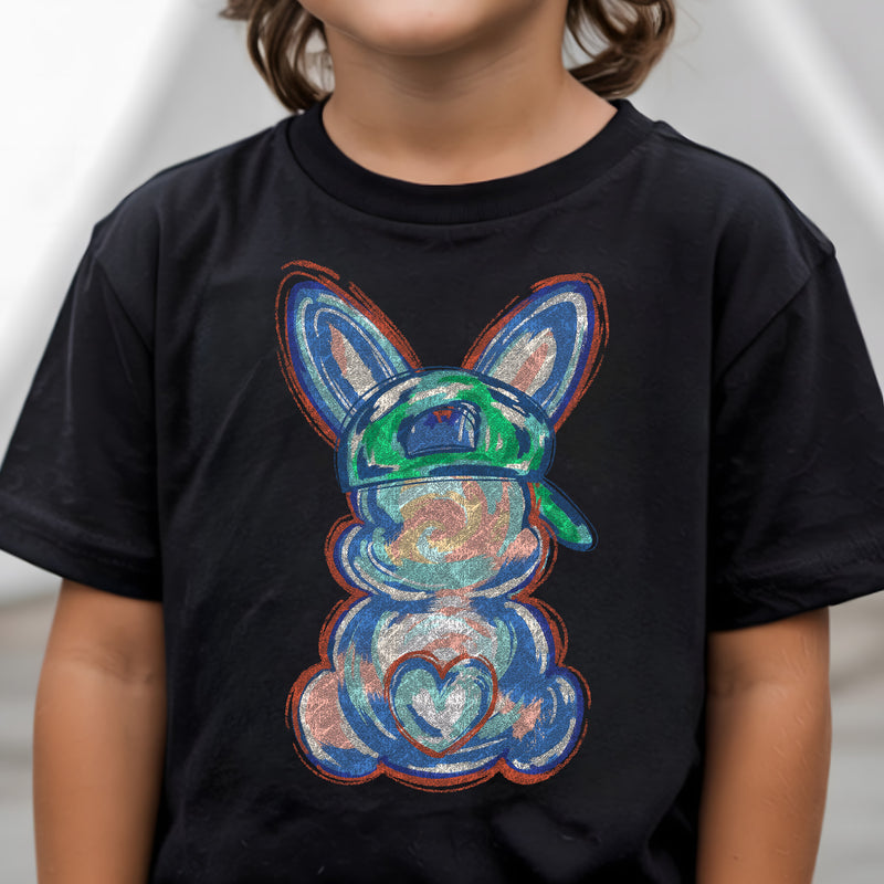 Brushstroke Bunny - DTF Transfer