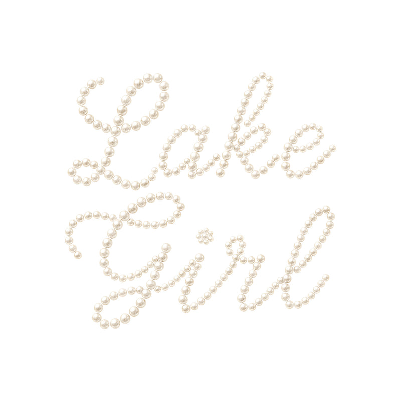 Faux Pearl Lake Girl - DTF Transfer