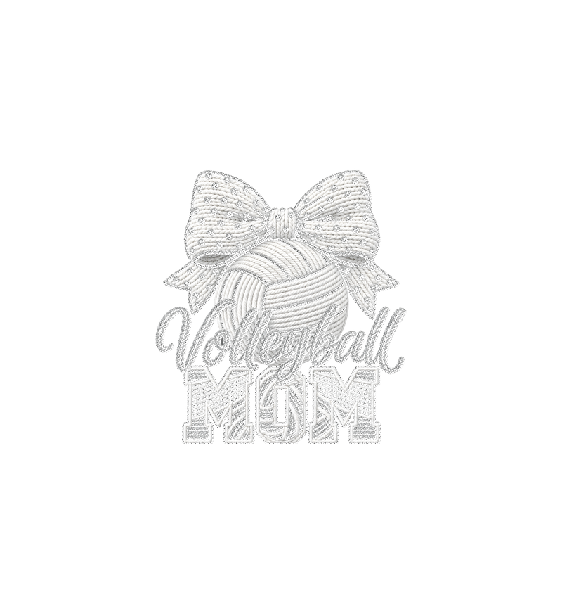 Polka Dot Bow DTF Transfer