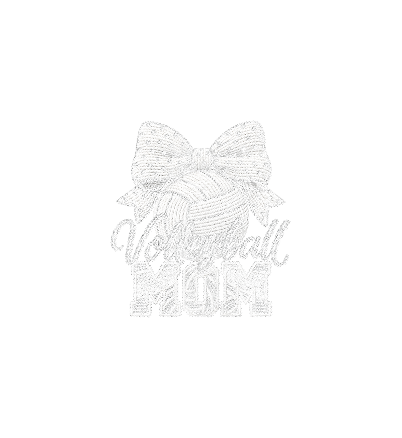 Polka Dot Bow DTF Transfer
