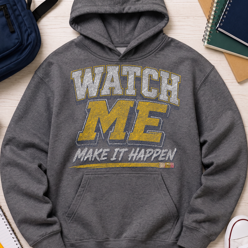 Watch Me Make It Happen Motivation - DTF Transfer