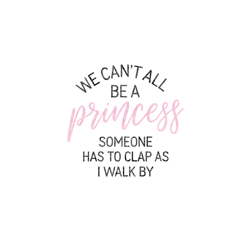 Feminine Minimalist Typography DTF Transfer