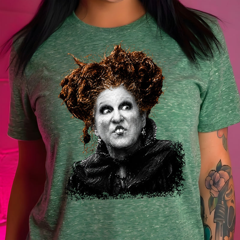 Faux Painted Winifred Sanderson - DTF Transfer