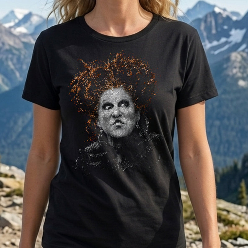 Faux Painted Winifred Sanderson - DTF Transfer
