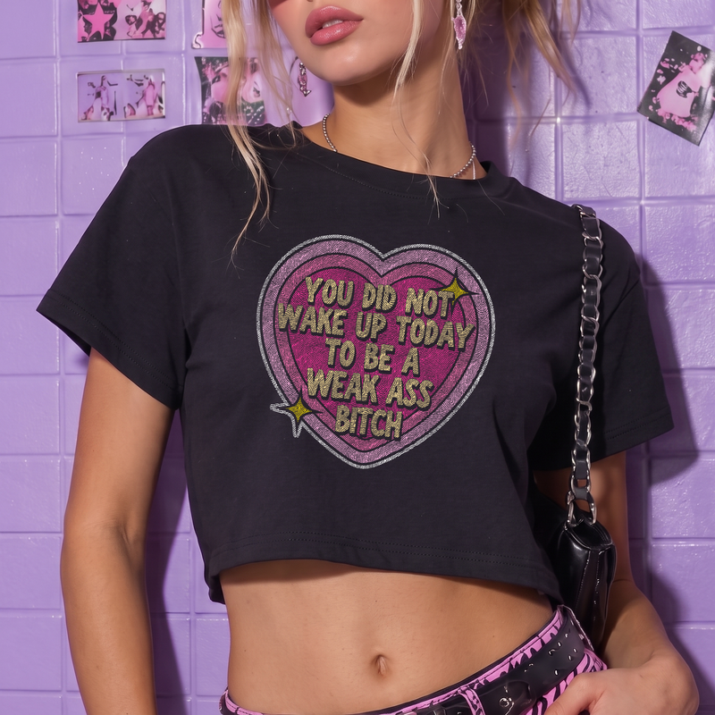 You Did Not Wake Up Today Retro Heart - DTF Transfer