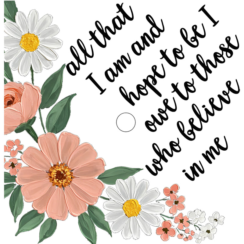 All That I Am - Cap Topper - DTF Transfer