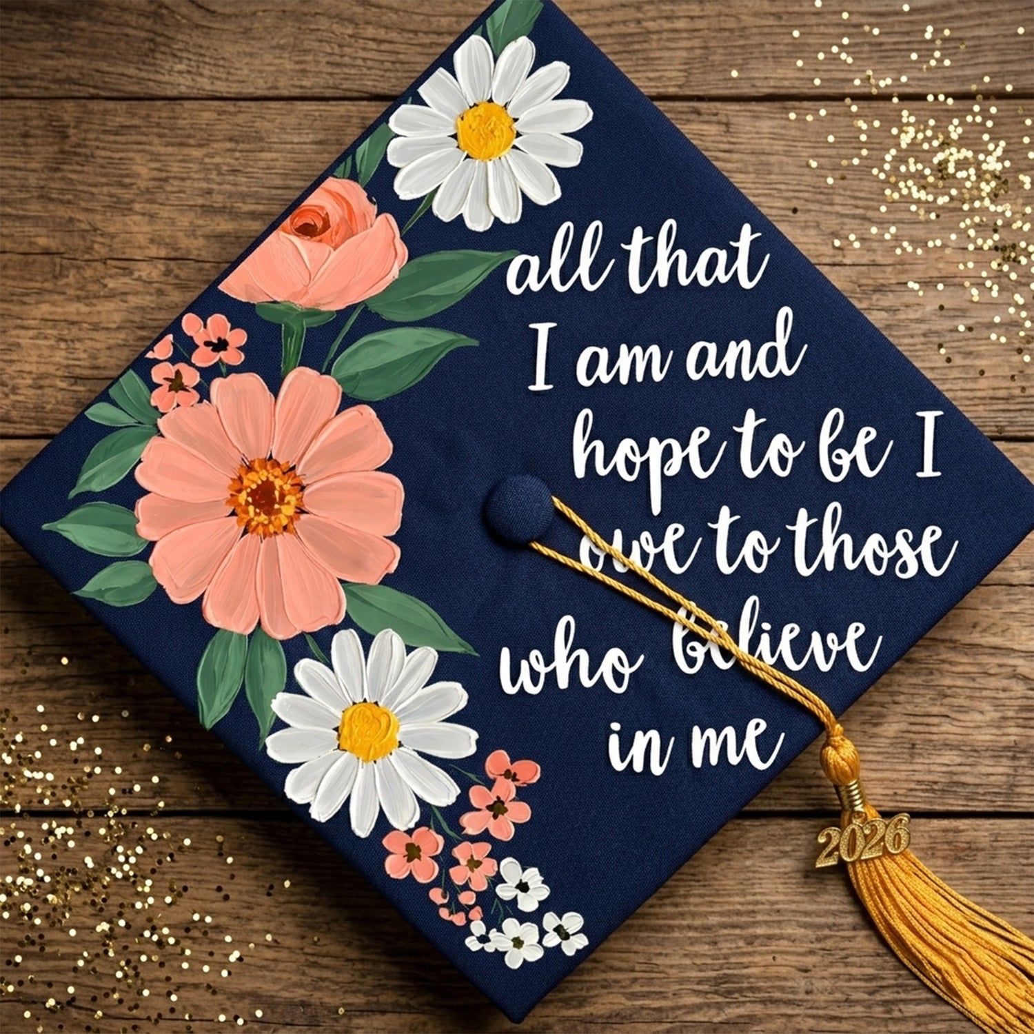 All That I Am - Cap Topper - DTF Transfer