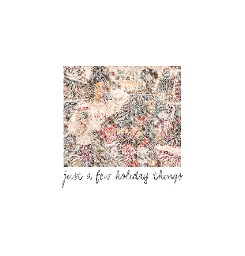 Just A Few Holiday Things, Christmas Shopper Doll - DTF Transfer