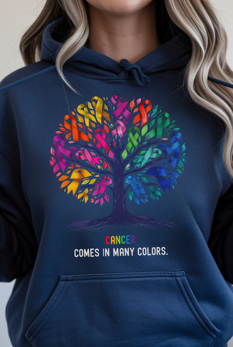 Cancer Comes in Many Colors - DTF Transfer