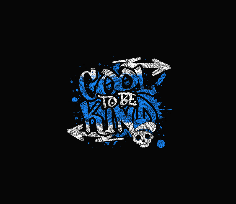 Skate Skull & Streetwear Typography DTF Transfer