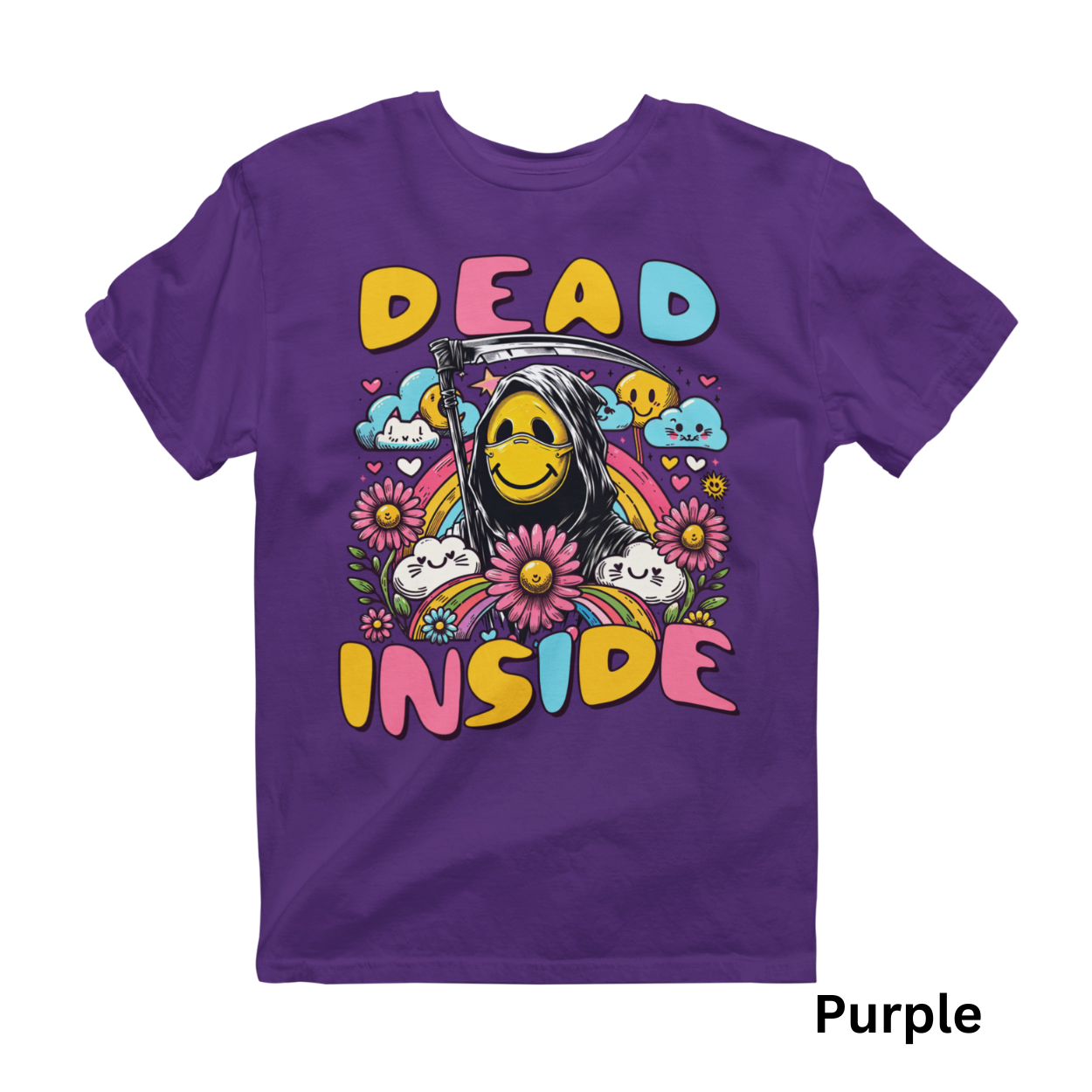 Dead Inside - Unisex Funny Graphic Tee Shirt