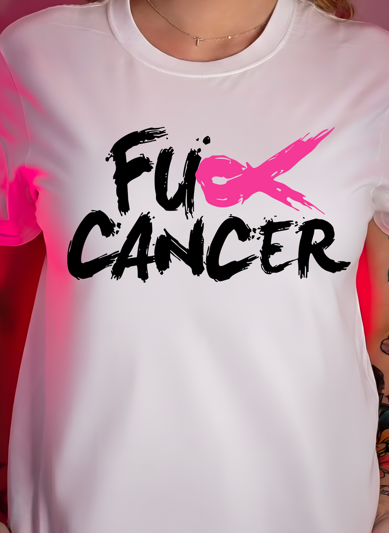 F*ck Breast Cancer - DTF Transfser