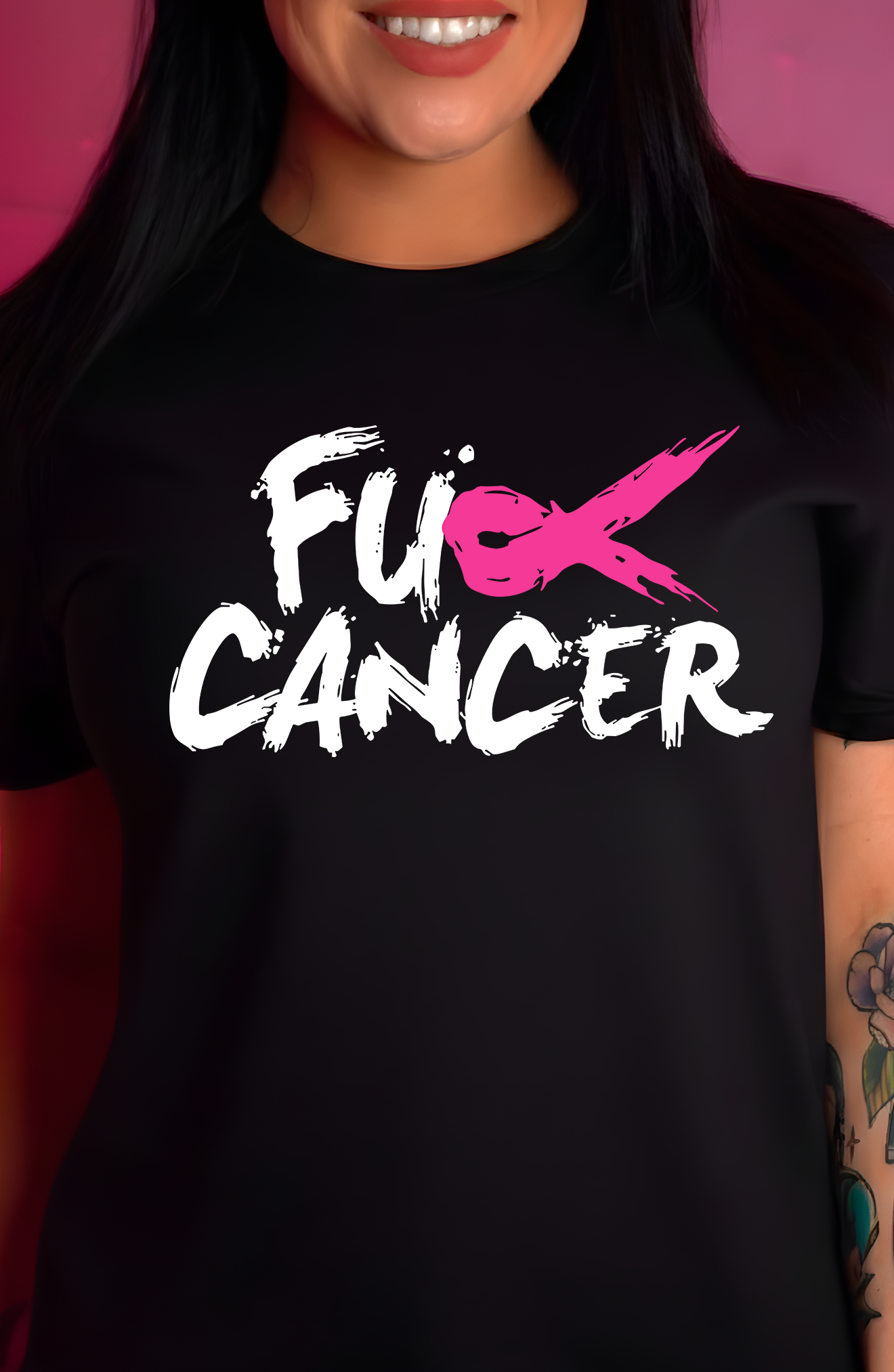 F*ck Breast Cancer - DTF Transfser