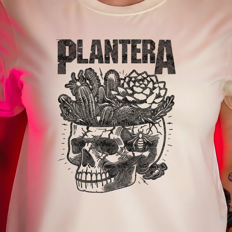Plantera Succulent Skull - DTF Transfer