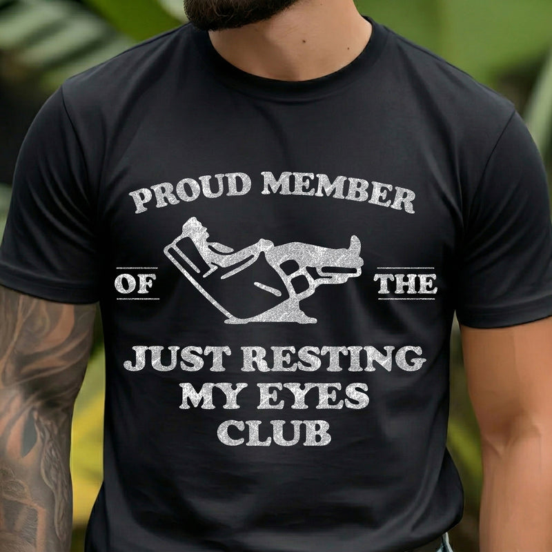 Just Resting My Eyes - DTF Transfer
