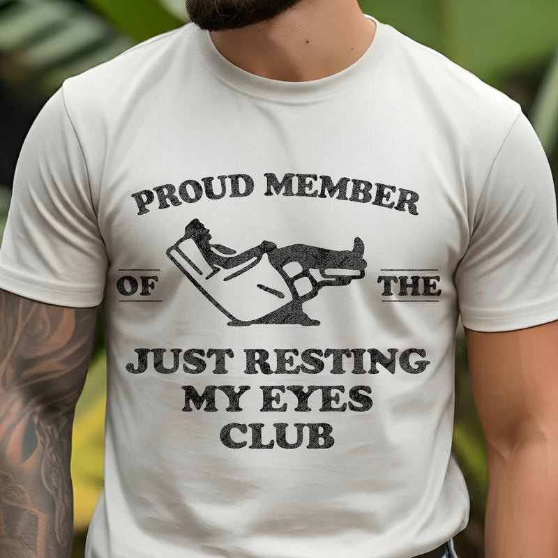 Just Resting My Eyes - DTF Transfer