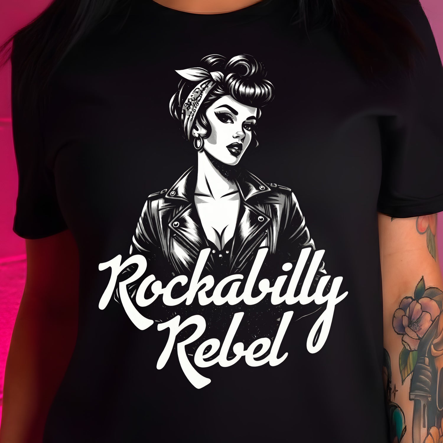 Rockabilly Rebel - DTF Transfer