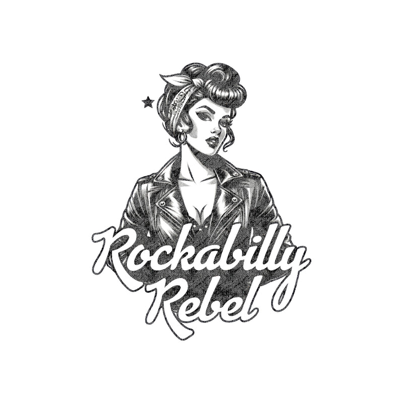 Rockabilly Rebel - DTF Transfer