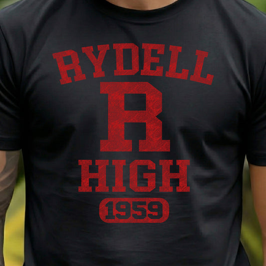 Rydell High 1959 Varsity Logo - DTF Transfer
