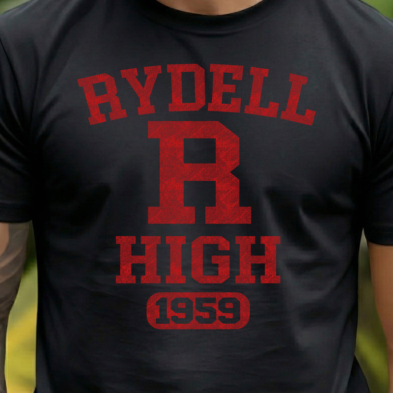 Rydell High 1959 Varsity Logo - DTF Transfer