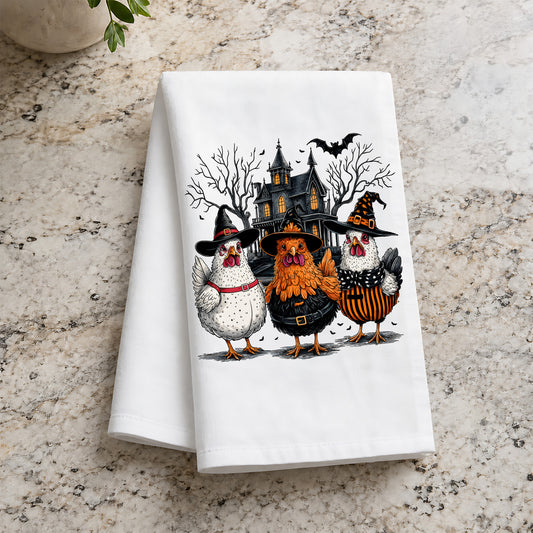 Spooky Witch Chickens - DTF Transfer