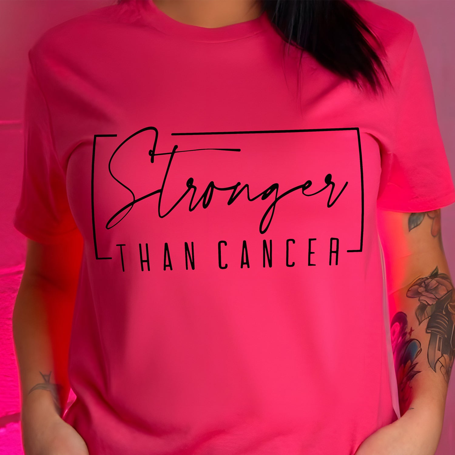 Stronger than Cancer - DTF Transfer