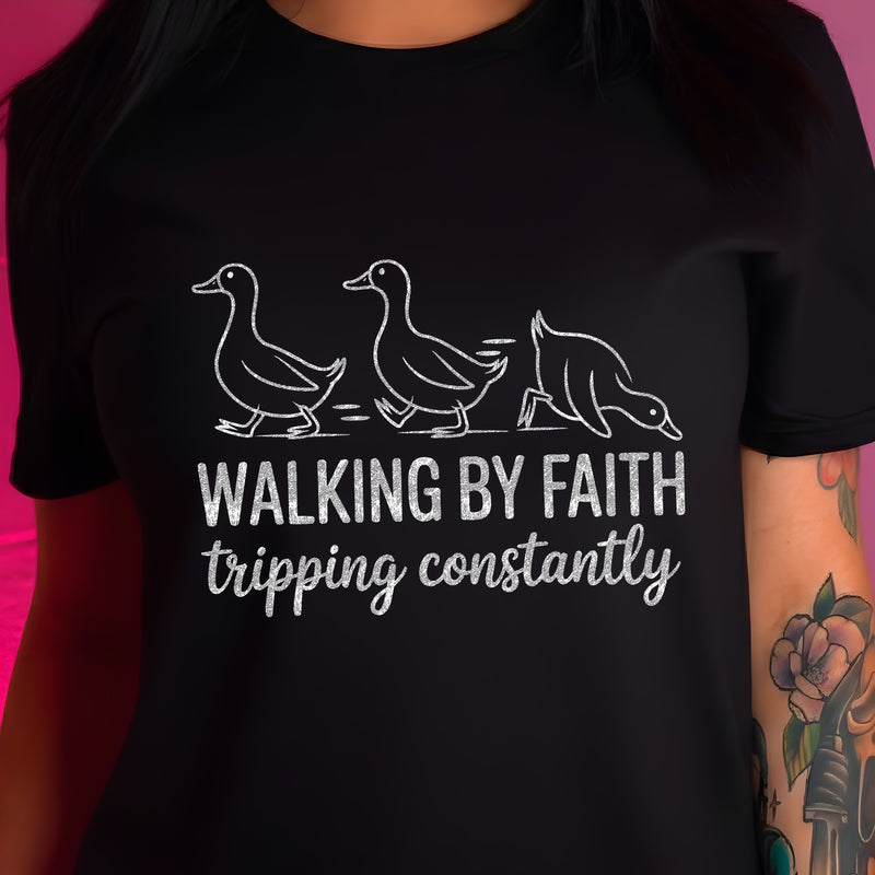 Walking By Faith - DTF Transfer