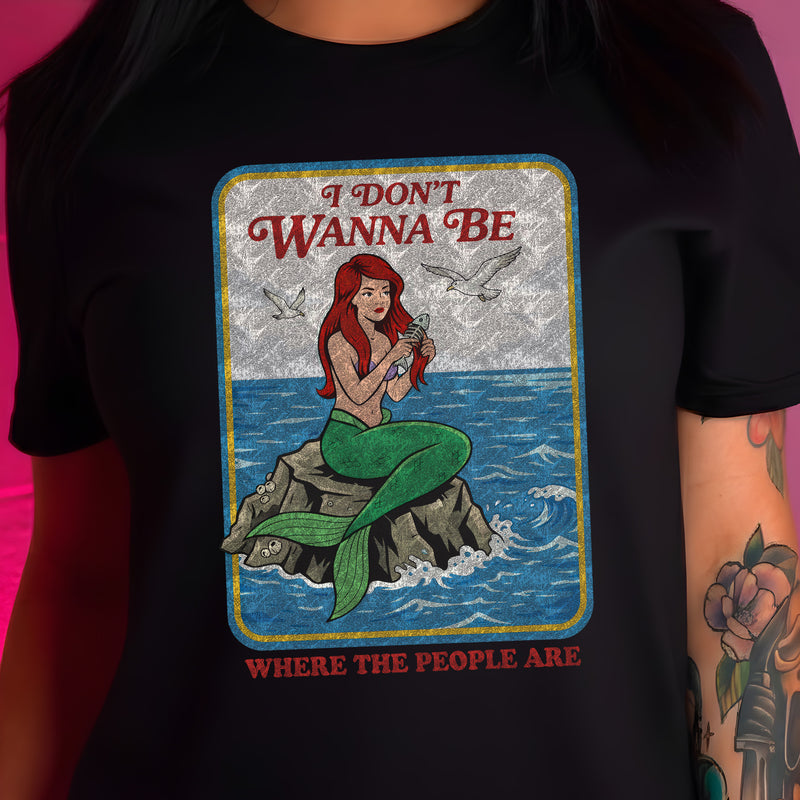 I Don't Want To Be Where The People Are - DTF Transfer