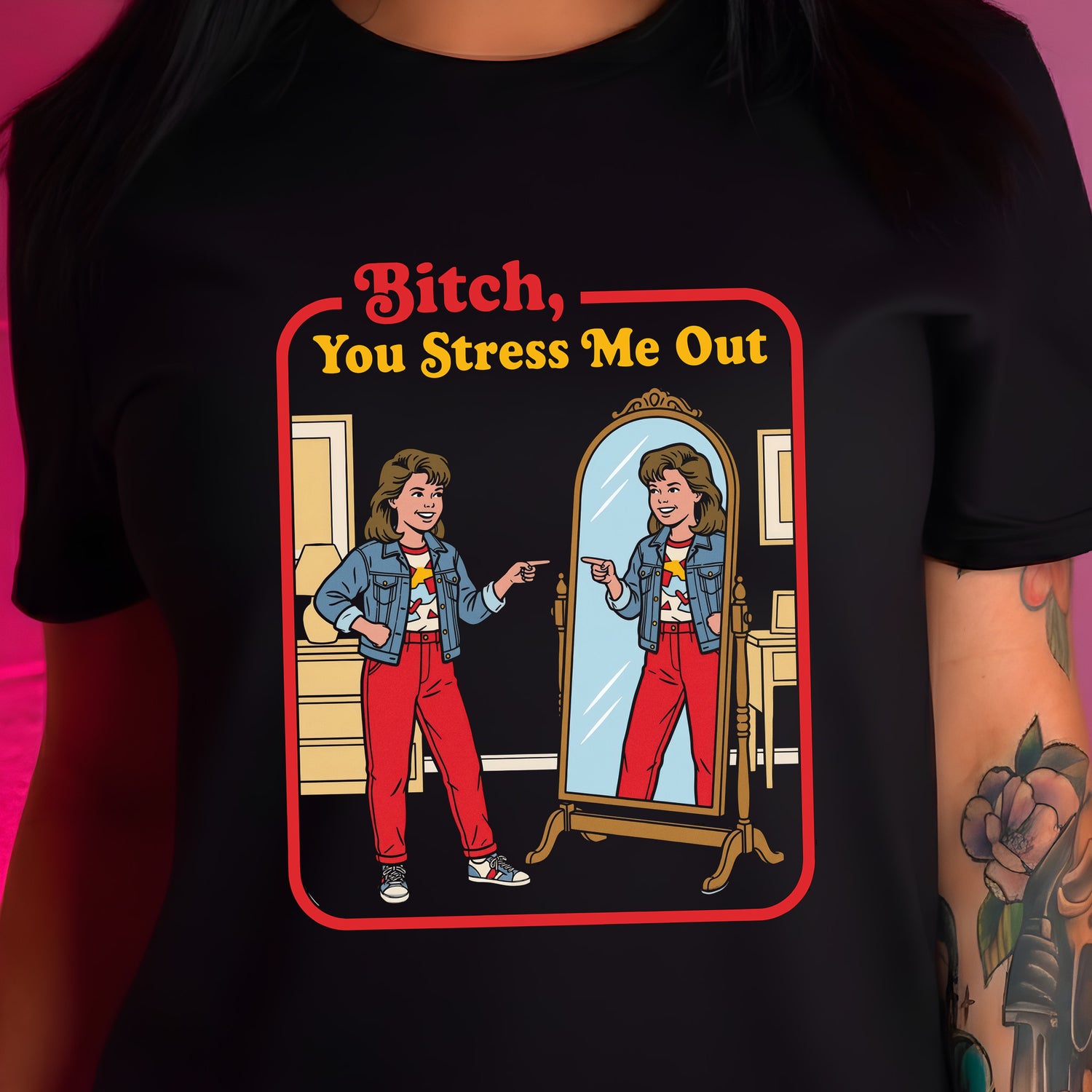 You Stress Me Out - DTF Transfer